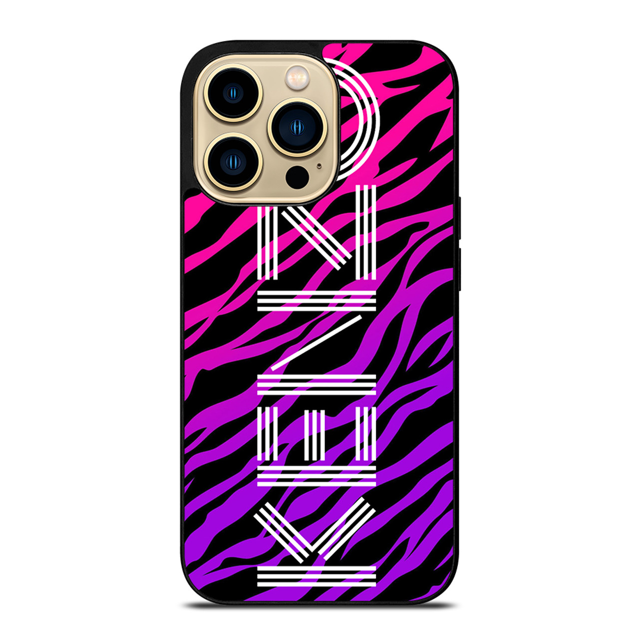 KENZO PARIS TIGER PURPLE iPhone 14 Pro Max Case Cover